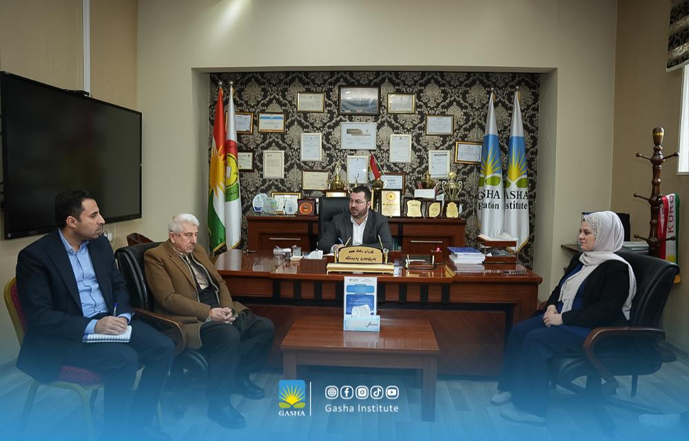 دەستەی کارگێڕی پەیمانگەی گەشە بۆ تاوتوێکردنی پرسی خوێندنی ئۆنلاین کۆبووەوە